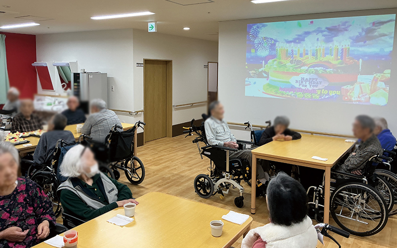 お誕生日会を開催いたしました