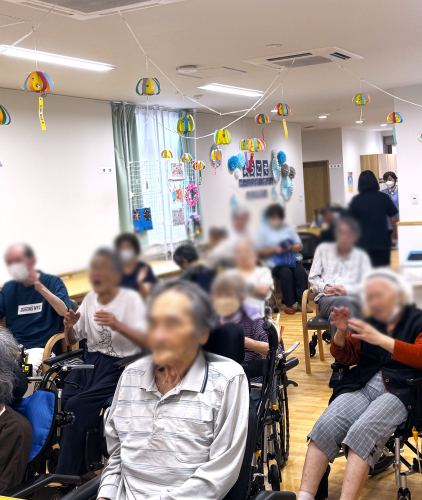 【3号棟】夏祭りを開催しました。